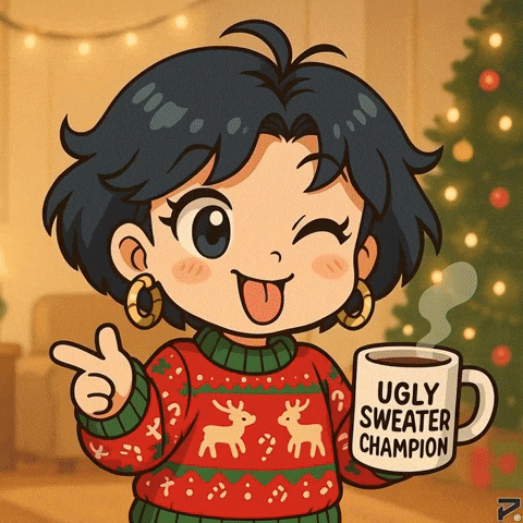 I Cant Even Christmas Tree GIF by Persona