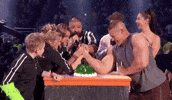 John Cena Arm Wrestling GIF by Kids' Choice Awards