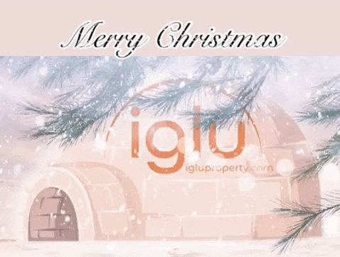 IgluProperty giphygifmaker snow merry christmas igloo GIF