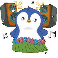 Happy Dance Sticker by Pudgy Penguins