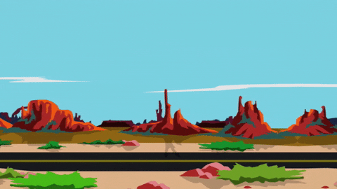road trip bus GIF by South Park 