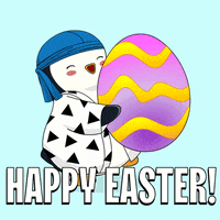Good Friday Chocolate GIF by Pudgy Penguins