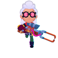 Run Belle Sticker by Brawl Stars