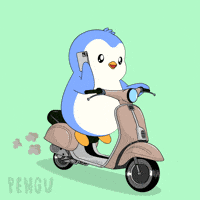 Talking On My Way GIF by Pudgy Penguins