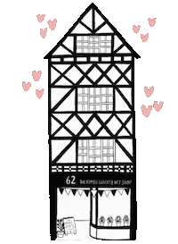 Art Hearts Sticker by Sophy Nixon