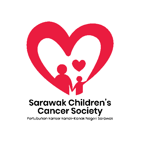 Childhood Cancer Sticker by Sarawak Children's Cancer Society