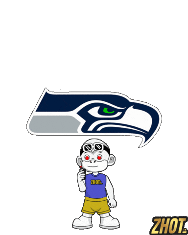 Seattle Seahawks Sticker by Zhot