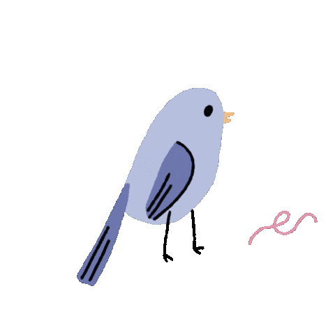 Early Bird Sticker by Di Ujdi