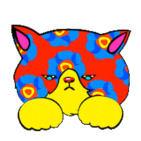 Cat Love Sticker