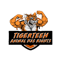 Animal Has Rights Sticker by Tigerteeh