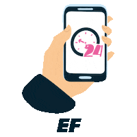 Start Now 24 Hours Sticker by EF Education First