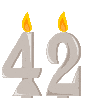 Birthday Flickering Sticker