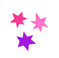 Pink Star Sticker