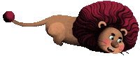 Roaring Lion King Sticker by Truth and Tales