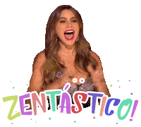 ZentasticFit smile cheers fantastic sofia vergara Sticker