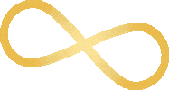Gold Infinity Sticker by My Jewellery