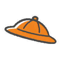 Hat Sticker by ヤシノミ洗剤