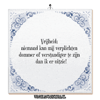 Nl Spreuk Sticker by Tegelspreuken.nl