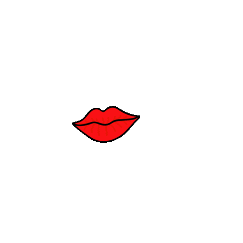 carminamia carminamia lips kiss redlips Sticker