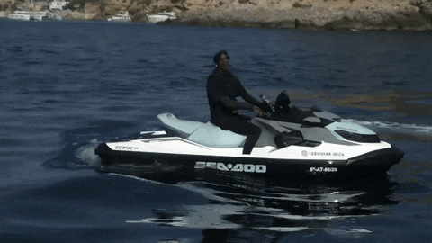 Travis Scott Yacht Life GIF