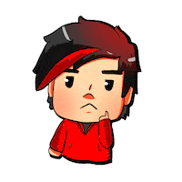DarkGato think question chibi pensar Sticker