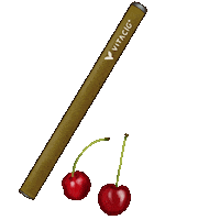 Cherry Smoking Sticker by Vitacig