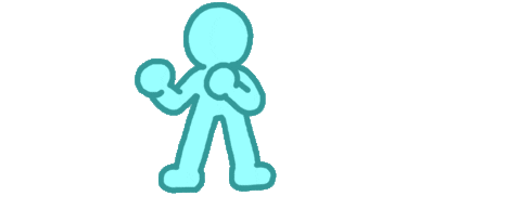 Uh Oh Punch Sticker by Paul Layzell