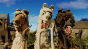shaun the sheep llama GIF by Aardman Animations
