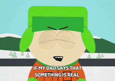 kyle broflovski dad GIF by South Park 