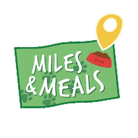 harringtonspetfood dog puppy walking dog food Sticker