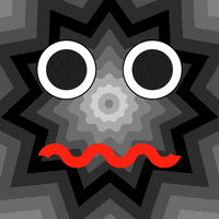 Black And White Art GIF by Jen Stark