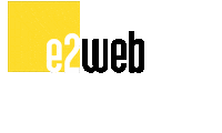 e2web website e2web Sticker