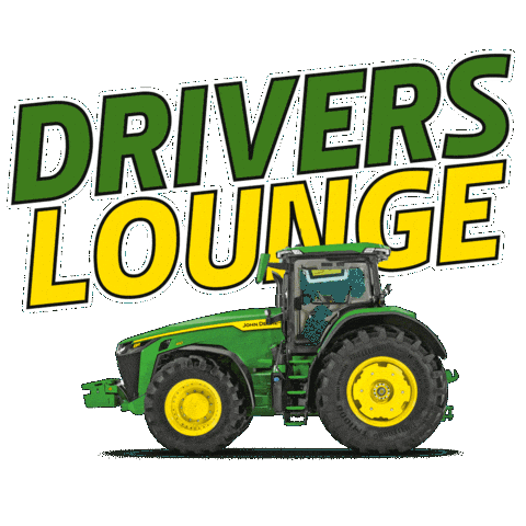 Farming Tractor Sticker by John Deere