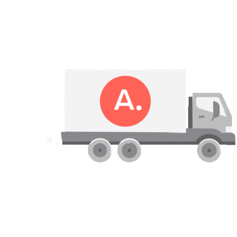 Delivery Truck Sticker by Article
