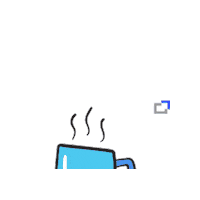 Coffee Sticker by Vidazoo