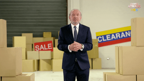 Sale Mean GIF by Celebrity Apprentice Australia