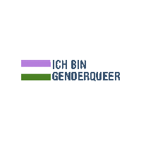 qnn_ queer trans tin genderqueer Sticker
