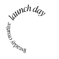 Website Design Launch Day Sticker by Liveaday Creative
