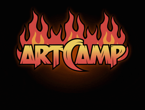 artcamp giphyupload fire heat camp GIF