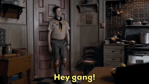 Friends Hello GIF by CBS