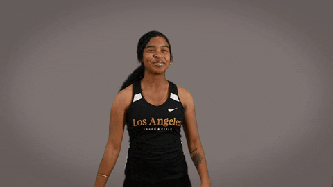 Cal State La Track GIF by Cal State LA Golden Eagles