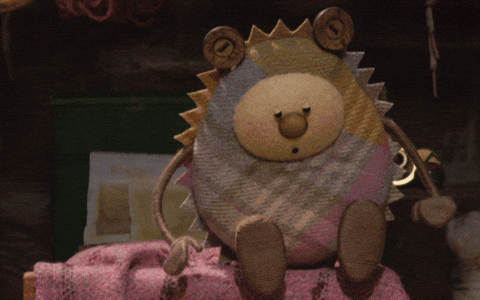 Tired Relax GIF by Tweedy & Fluff