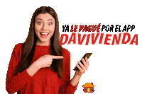 Sticker by Davivienda