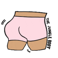 twerk peach Sticker