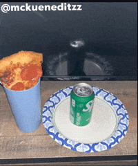 I Drink Pizza GIF