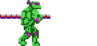 Teenage Mutant Ninja Turtles Pixel Sticker
