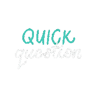 samanthashim question ask quick samanthashim Sticker