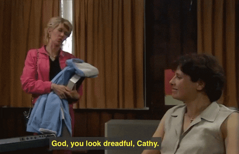 ItsSophieDavies giphyupload nighty night cath julia davis GIF