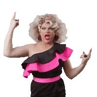 Kleinkunstprinzessin rainbow gay lgbt drag Sticker