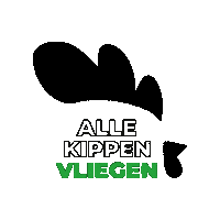 sssbarneveld sss volleybal barneveld allekippenvliegen Sticker